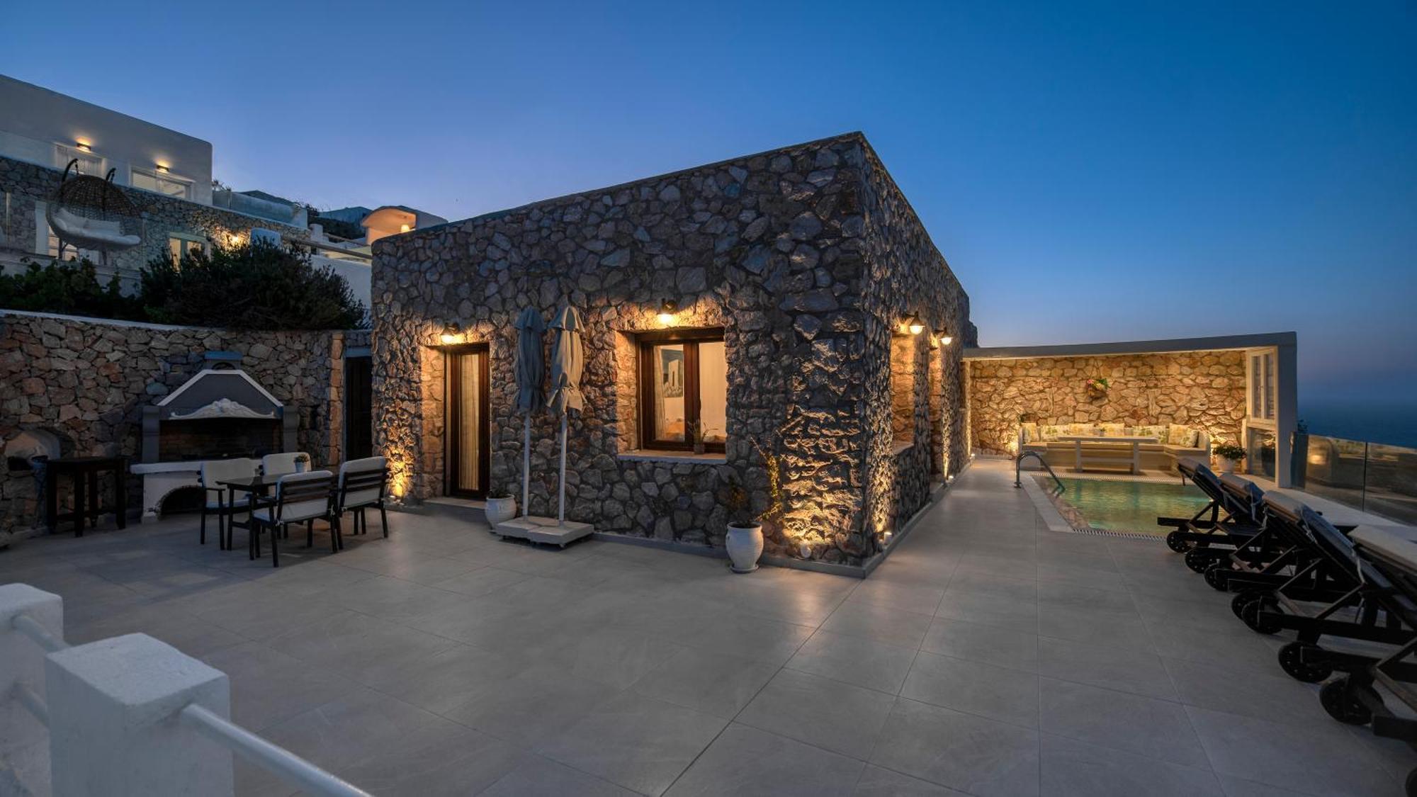 Dream Villa Santorini Vourvoulos Exterior photo