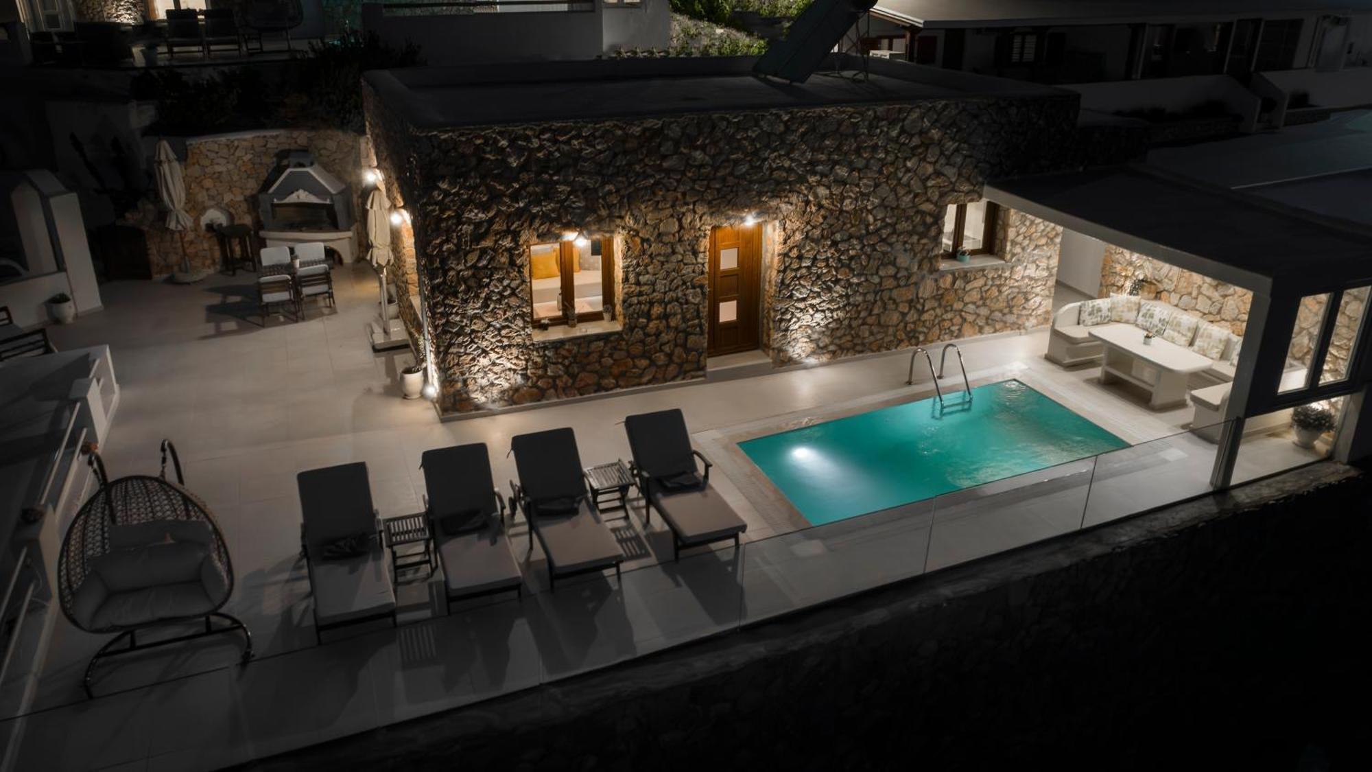 Dream Villa Santorini Vourvoulos Exterior photo