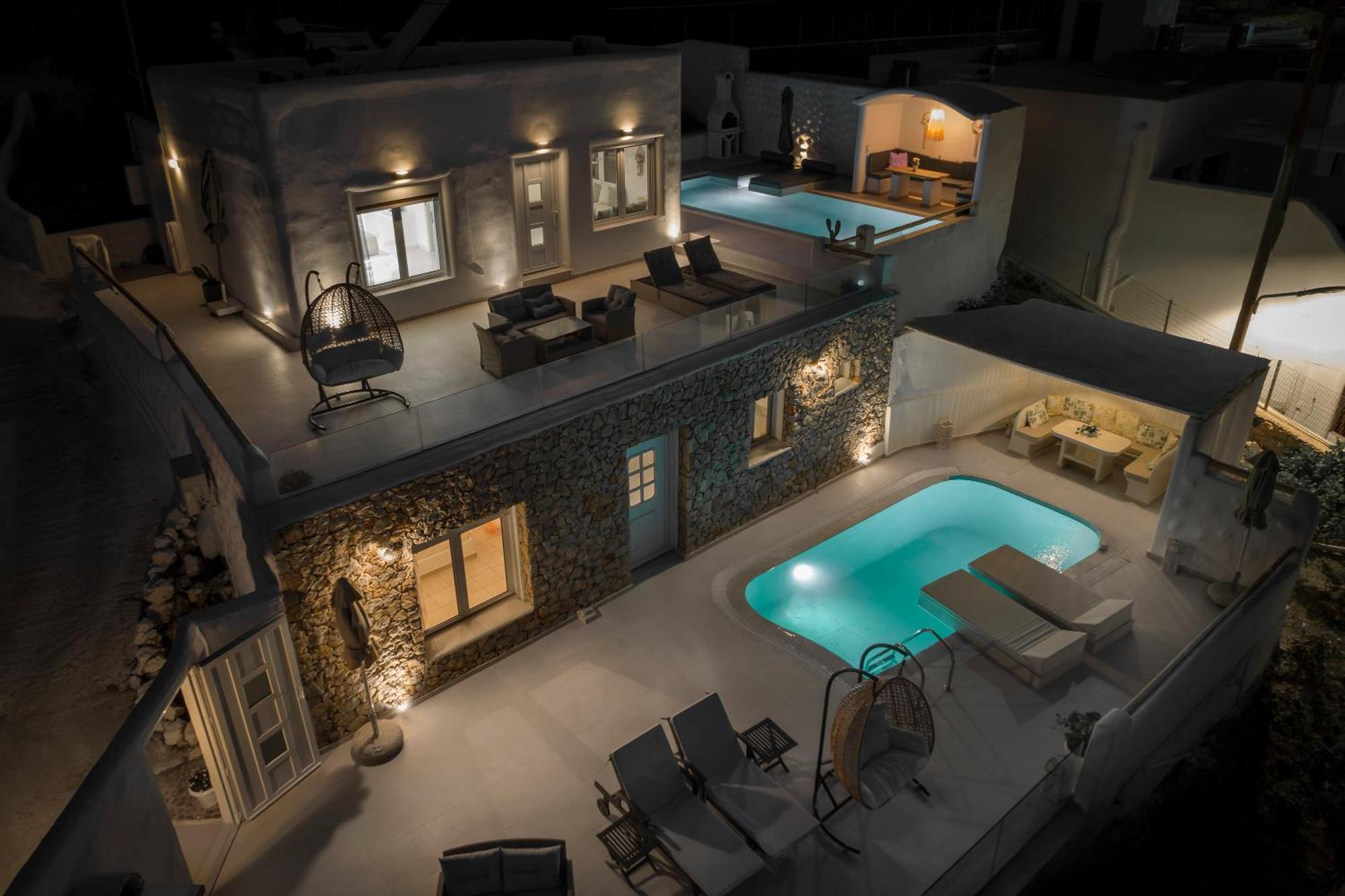 Dream Villa Santorini Vourvoulos Exterior photo