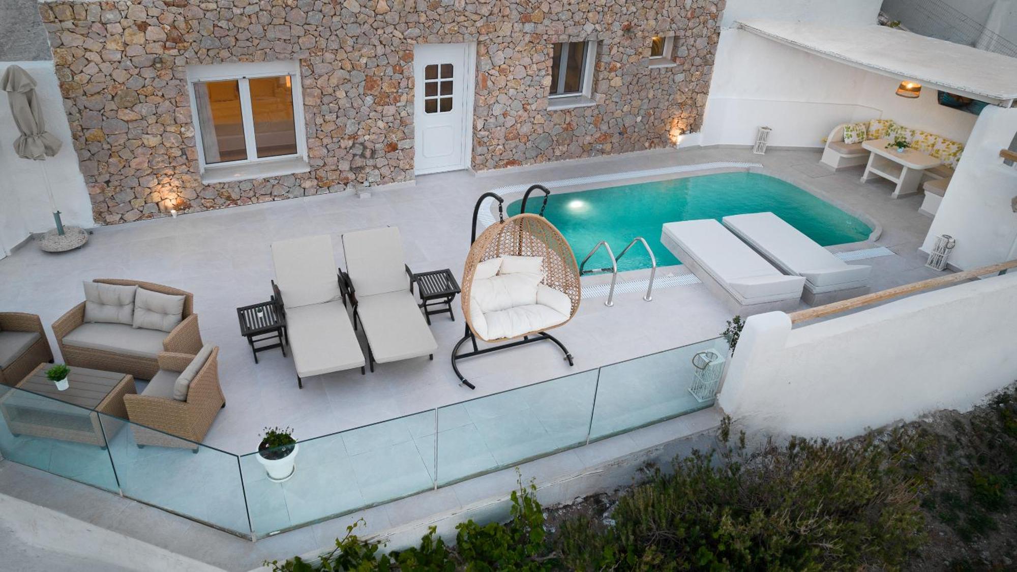 Dream Villa Santorini Vourvoulos Exterior photo