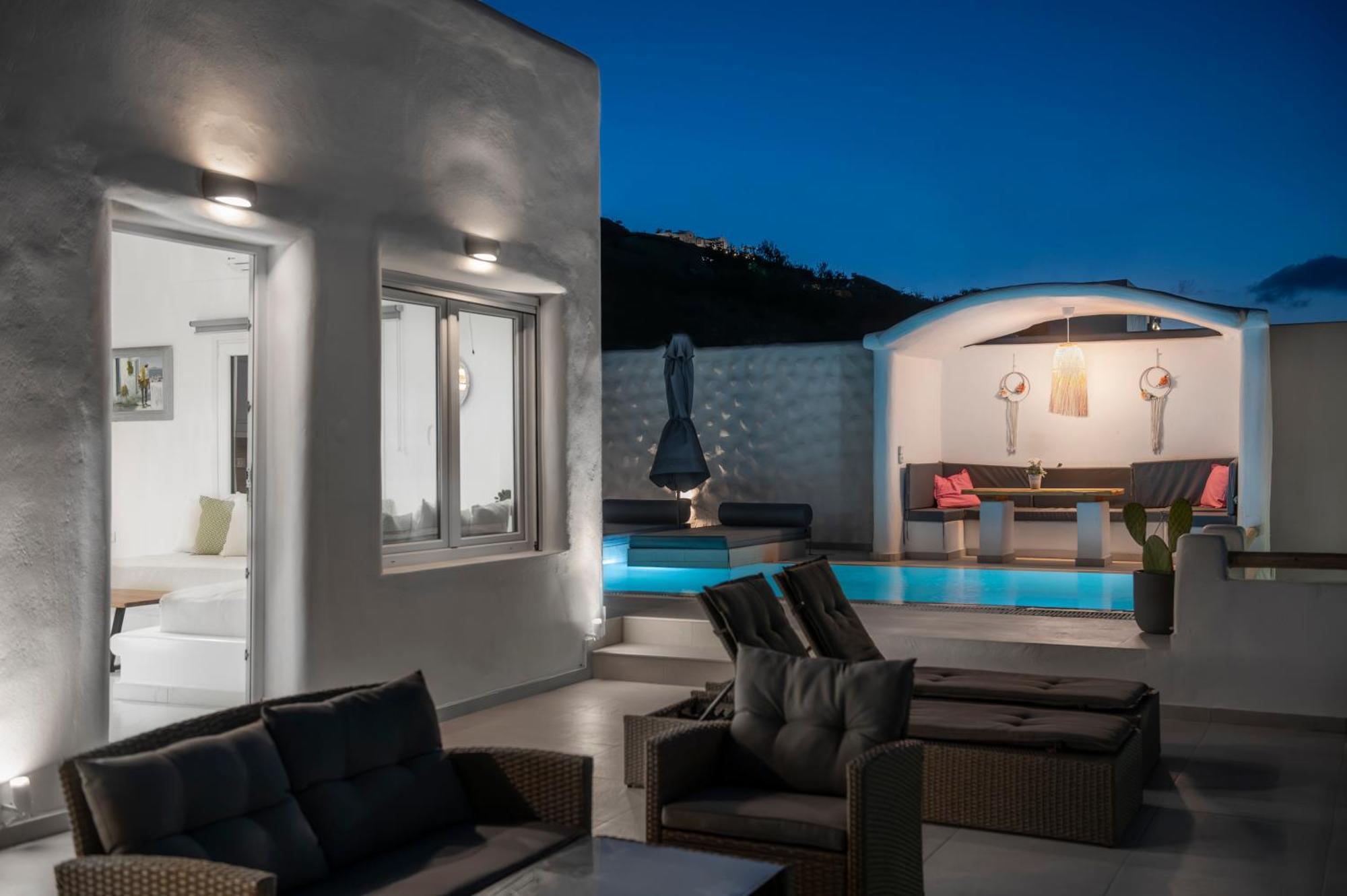 Dream Villa Santorini Vourvoulos Exterior photo